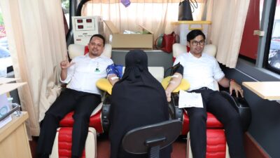 HUT 51 Bank Aceh, Gelar Aksi Donor Darah, Kumpulkan 1.384 Kantong