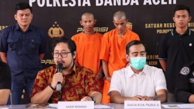 Tiga Pencuri Kabel Lampu Landasan Pacu Bandara SIM, Dibekuk 