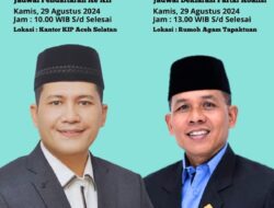 H.Mirwan- Baital Muqadis Mendaftar Untuk Pilkada Aceh Selatan 2024