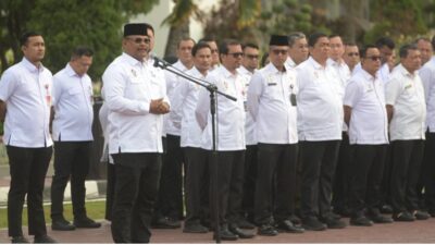 Langkah Awal Safrizal: Apel Pagi Perdana dan Komitmen Sukseskan PON XXI