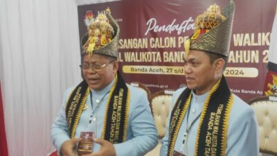 Aminullah-Isnaini Pasang Target 70% Suara di Pilkada Banda Aceh 2024