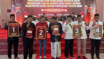 Pilkada Aceh Besar: Syech Muharram, Kami Menolak Money Politik, Bila Ditemukan Akan Kami Tangkap.