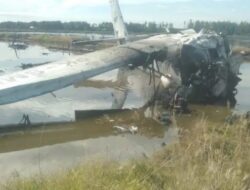 Pesawat Sam Air Kecelakaan di Gorontalo,  3 Kru dan 1 Penumpang Tewas