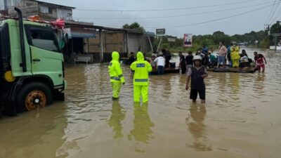 Banjir Terjang Aceh Selatan, Akses Lalulintas Kenderan Lumpuh