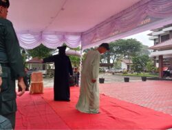 Pelaku Zina di Nagan Raya Dicambuk 100 Kali