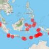 Gempa Megathrust diatas M8 di RI Tinggal tunggu Waktu, berikut 13 Segmen Mengancam dari Papua Hingga Aceh