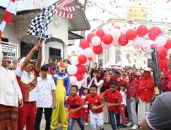 Semarak Kemerdekaan, Gampong Lubok Batee Aceh Besar Gelar Jalan Santai, Panita Siapkan Aneka doorprize