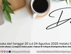Disnakermobduk Aceh, Buka Kesempatan Magang pada SBA & TELKOMSEL, Buruan Daftar, Ini Syarat dan jadwalnya